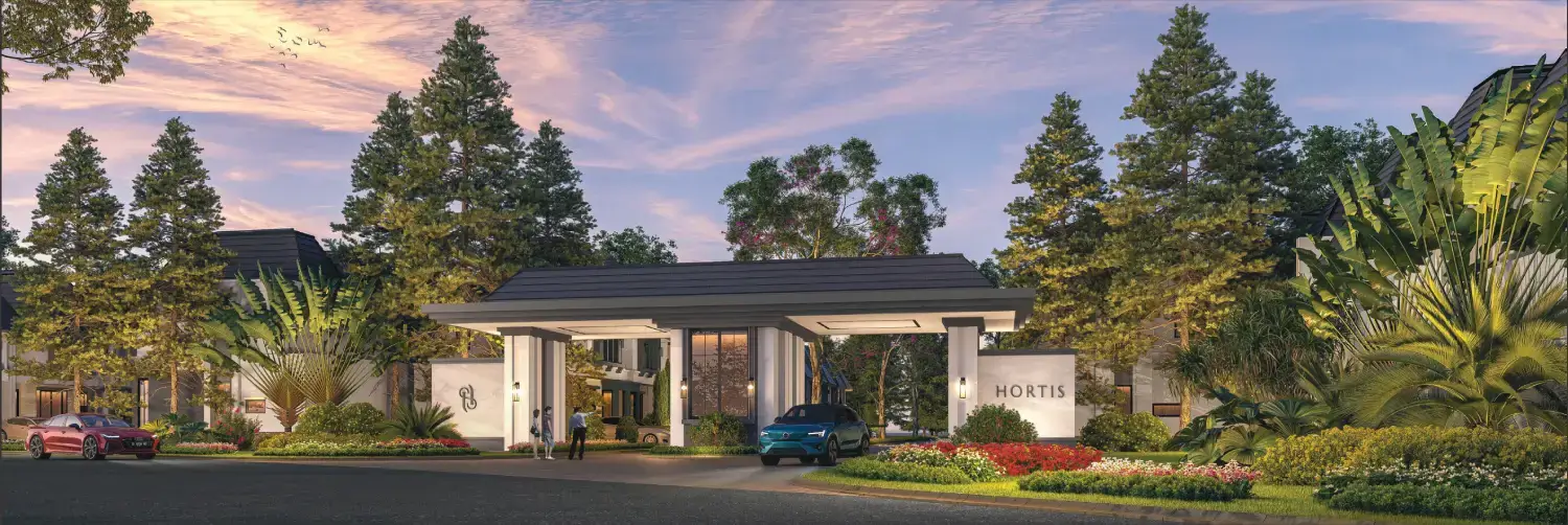 Gate Hortis Citra Garden Serpong