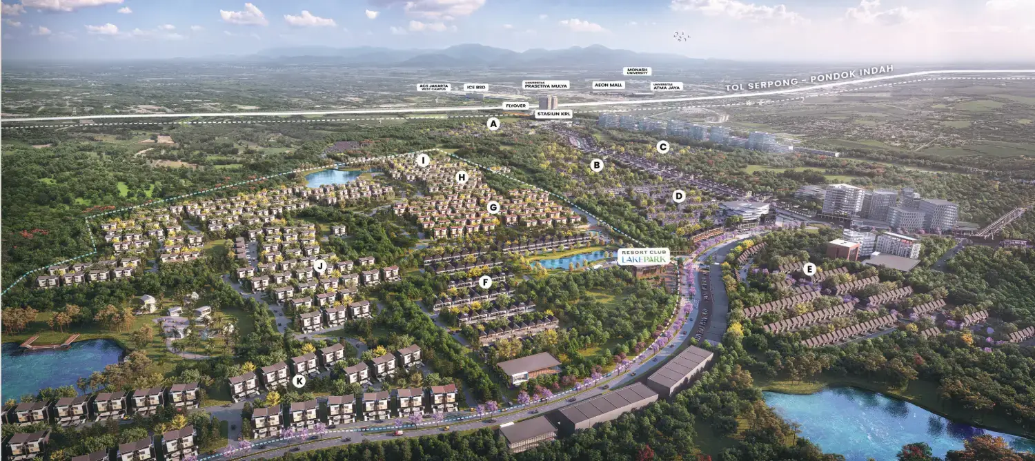 Mega Cluster Lacovia Citra Garden Serpong