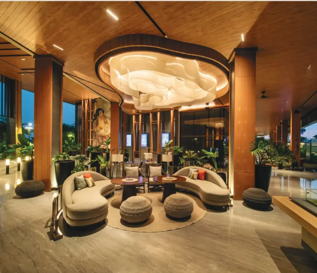 Lobby Lakepark Resort Citra Garden Serpong